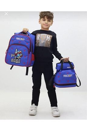 کیف مدرسه سرمه ای بچه گانه پارچه ای Probag - کد 925433921