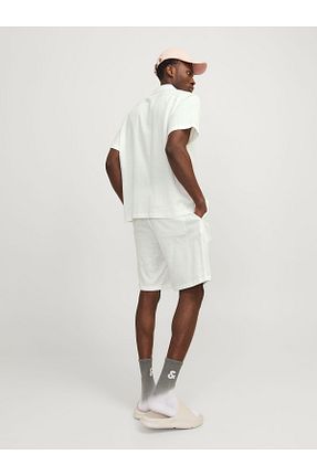 شلوارک و برمودا سفید مردانه Relaxed Jack & Jones - کد 843222962