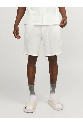 شلوارک و برمودا سفید مردانه Relaxed Jack & Jones - کد 843222962