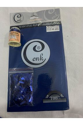 روسری آبی 100 x 100 Cenk - کد 929274132