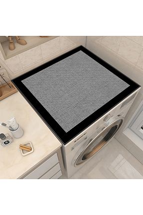 نظم دهنده حمام طوسی پلی استر The Rug Collective - کد 927317656