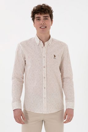 پیراهن قهوه ای مردانه رگولار U.S. Polo Assn. - کد 927314423