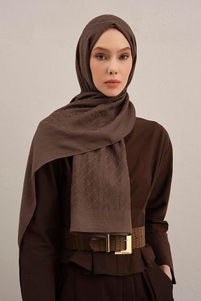 شال قهوه ای زنانه Armine - کد 927341468