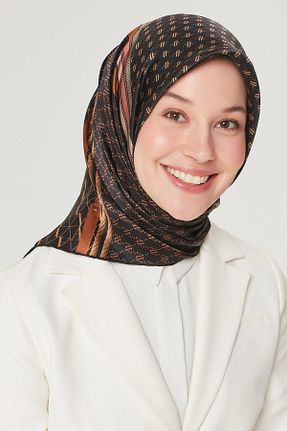 روسری سبز کرپ ساتن ابریشم Armine - کد 276171443