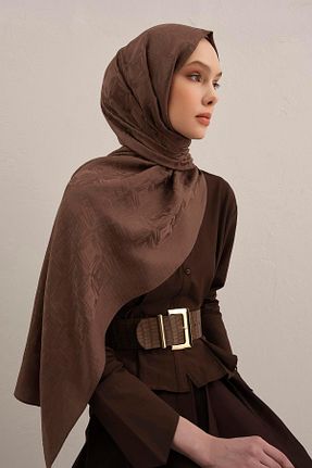 شال قهوه ای زنانه Armine - کد 927341741