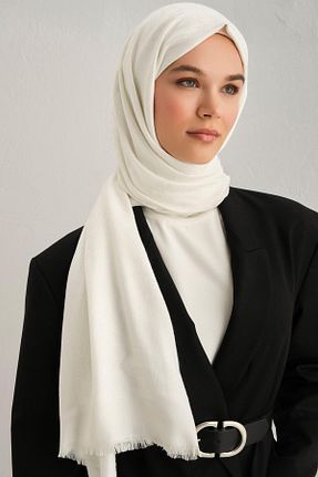 شال سفید زنانه ویسکون Armine - کد 927338933