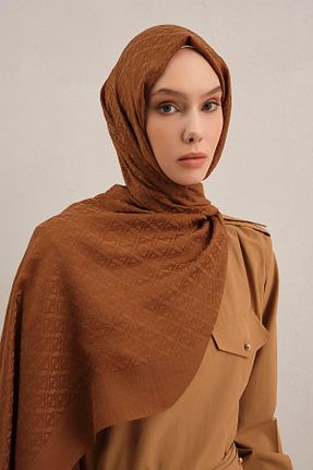 شال قهوه ای زنانه Armine - کد 927341722