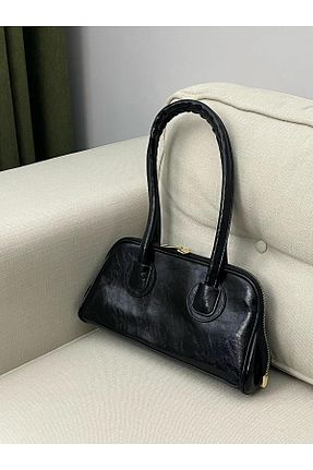 کیف دوشی مشکی زنانه چرم مصنوعی ESAY AKSESUAR - کد 927342211