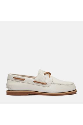 کفش کلاسیک بژ زنانه چرم خالص Timberland - کد 927371464