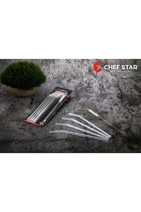 نی نوشیدنی سفید Chefstar - کد 927372846