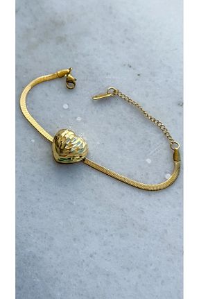 دستبند استیل (فولاد) سبز زنانه استیل ضد زنگ İNN JEWELLERY - کد 927367653
