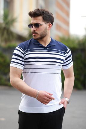 تیشرت سرمه ای مردانه Relaxed YONEZ MODA - کد 927369914