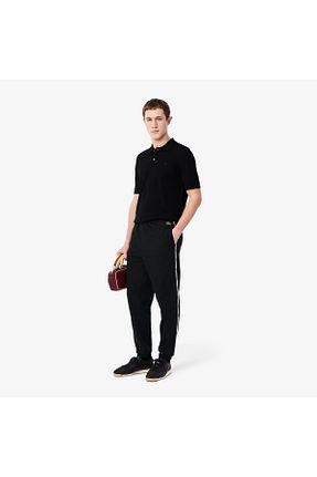 شلوار کرمگن مشکی مردانه رگولار Lacoste - کد 927376063