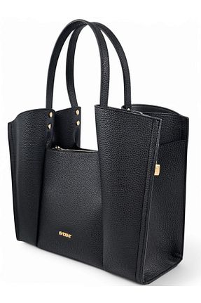 کیف دوشی مشکی زنانه چرم مصنوعی Evident - کد 735234284