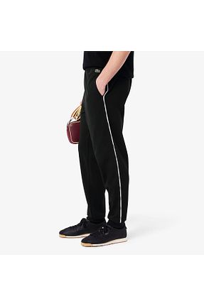 شلوار کرمگن مشکی مردانه رگولار Lacoste - کد 927376063