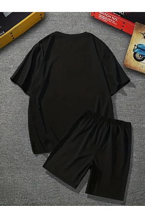ست بالاتنه و پائین تنه مشکی مردانه بافت NEW TRENDY COLLECTİON - کد 927394576