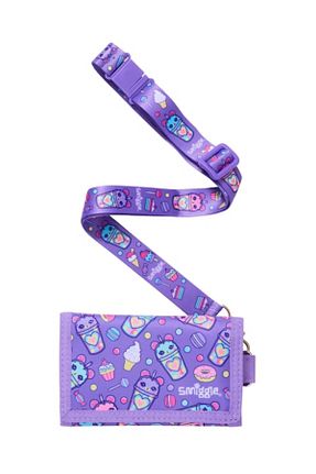 کیف پول بنفش بچه گانه ابعاد بزرگ SMIGGLE - کد 927402209