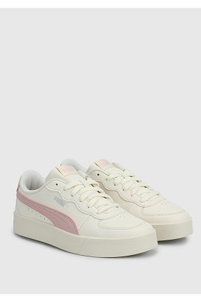 کفش اسنیکر بژ زنانه بند دار Puma - کد 366646857