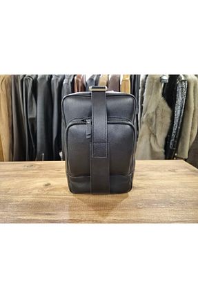 کیف کمری مشکی زنانه چرم خالص Butik - کد 927396383