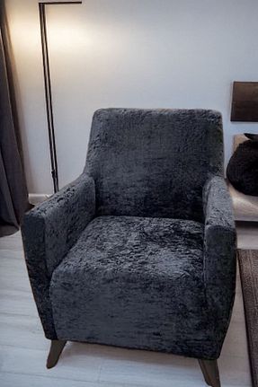 کاور مبل مشکی مخمل HANSARAYHOME - کد 927536139