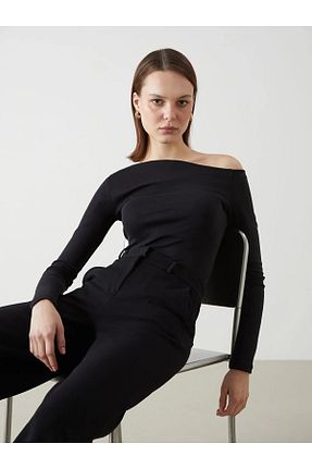 بلوز سبز زنانه ساده LC Waikiki - کد 927420757