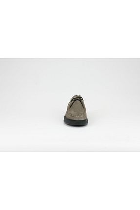 کفش کژوال طوسی مردانه چرم خالص Chaf - کد 927459107