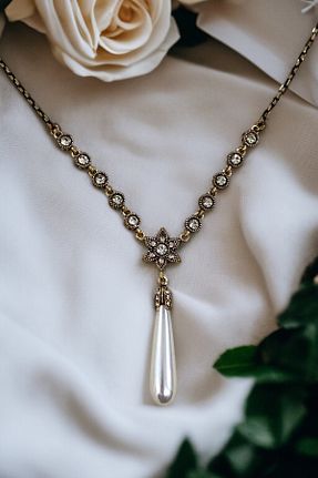گردنبند مروارید نباتی FAYRA ACCESSORIES - کد 927450032