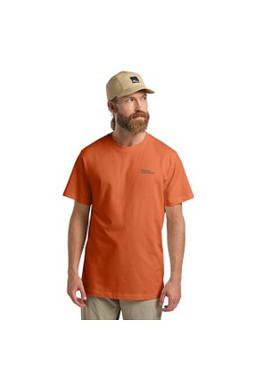 تیشرت اسپرت نارنجی مردانه رگولار Jack Wolfskin - کد 924134758