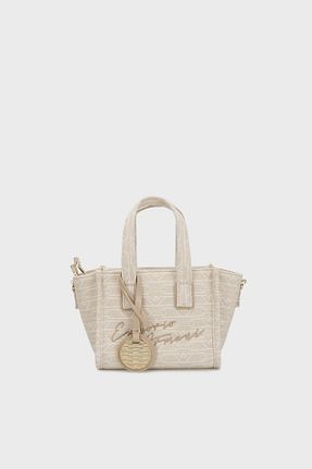 کیف دوشی قهوه ای زنانه پارچه ای Emporio Armani - کد 927544854
