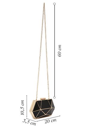 کیف پورتفوی و کلاچ مشکی زنانه چرم مصنوعی Derimod - کد 927513703