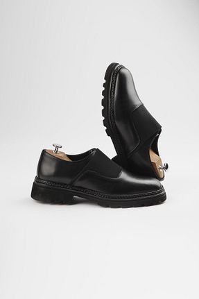 کفش کژوال مشکی مردانه پاشنه کوتاه (1 - 4 سانتی متر) ByItallanoshoes - کد 927519269