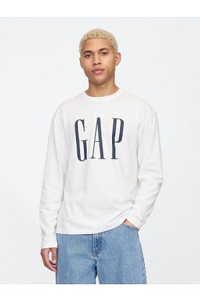 تیشرت سفید مردانه رگولار GAP - کد 927537684