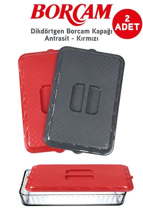 ظرف نگهداری قرمز پلاستیک İronika - کد 900379741