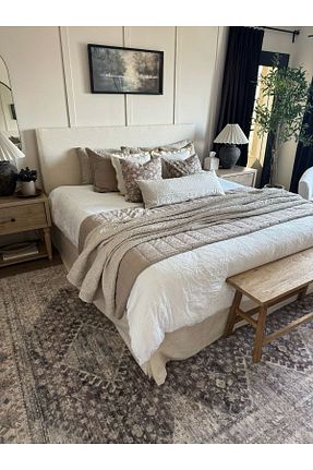 فرش طوسی آنتی باکتریال ESSENSE HOME & LİVİNG - کد 892085905