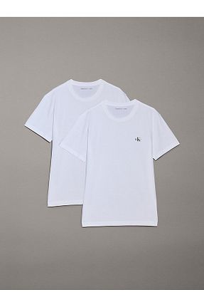 تیشرت سفید مردانه رگولار Calvin Klein - کد 901302720