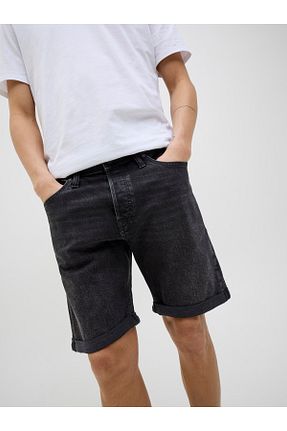شلوارک و برمودا مشکی مردانه رگولار Jack & Jones - کد 923875402
