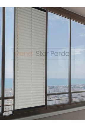 پرده کشوئی طوسی کلاسیک Stor TREND STOR PERDE - کد 927574099