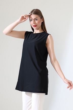 تونیک مشکی زنانه بافتنی Talsmoda - کد 927582971