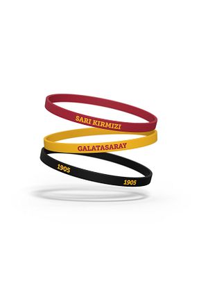 دستبند جواهر رنگی زنانه اکریلیک Galatasaray - کد 927583683