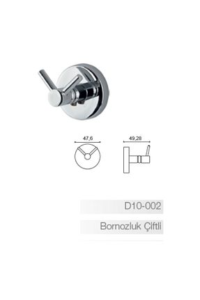 آویز حمام طوسی ÇELİK BANYO - کد 927583570