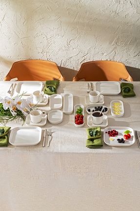 سرویس قهوه خوری بژ 6 نفره Emsan - کد 152663742