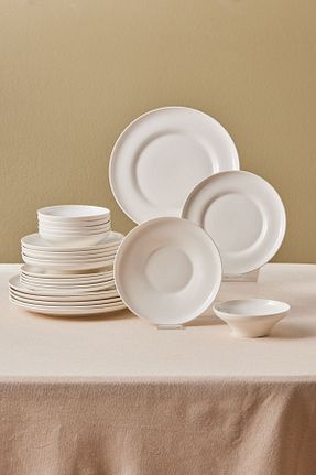 سرویس غذاخوری سفید 6 نفره Karaca - کد 869613919