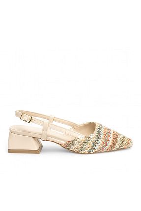 کفش پاشنه بلند کلاسیک رنگی زنانه حصیر ELAIA SHOES - کد 927590803