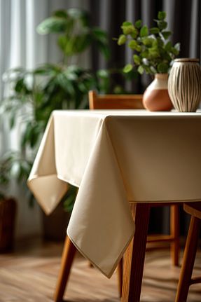 رومیزی نباتی پلی استر Medi Home - کد 927588187