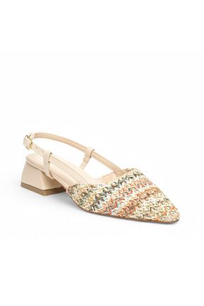کفش پاشنه بلند کلاسیک رنگی زنانه حصیر ELAIA SHOES - کد 927590803