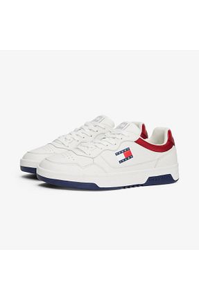 کفش اسنیکر مشکی مردانه چرم اصل Tommy Hilfiger - کد 879230048