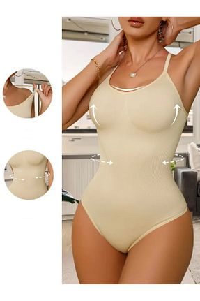گن لاغری اسپرت بژ زنانه اسلیپ MİSTİRİK - کد 128890438