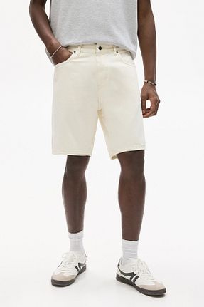 شلوارک و برمودا نباتی مردانه پنبه ای Pull & Bear - کد 927594872