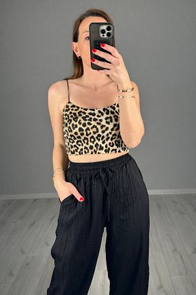 بلوز قهوه ای زنانه ساده lady special - کد 927605053