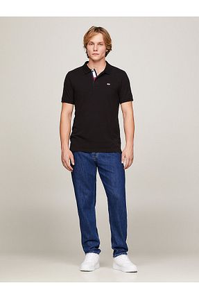 پولوشرت مشکی مردانه پارچه Tommy Hilfiger - کد 355644123